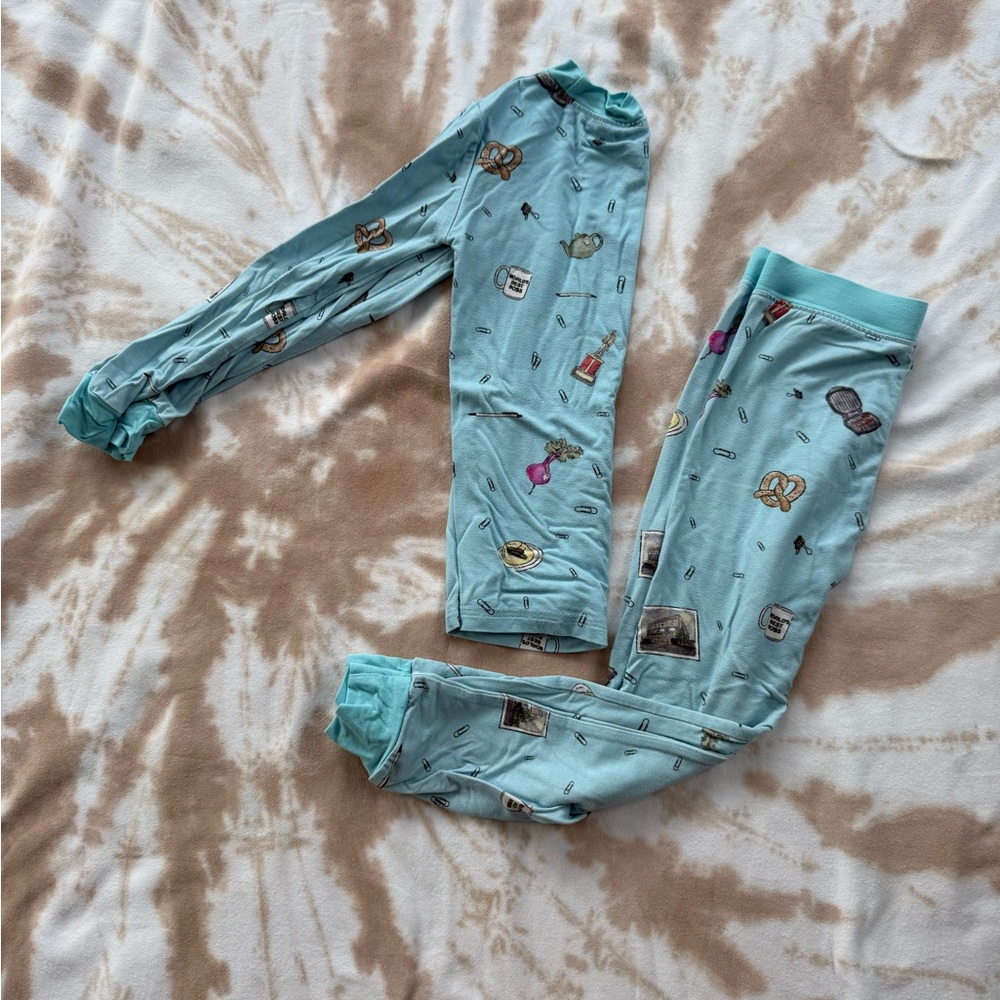 Little Crowns & Capes 3T ‘The Office’ Bamboo PJ Set